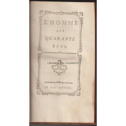 L'homme aux quarante écus