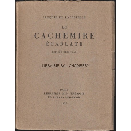 Le cachemire écarlate