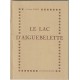 Le Lac d'Aiguebelette