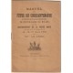 Manuel des Fêtes du Cinquantenaire de l'érection de la Statue monumentale de Notre dame de Myans et du ...