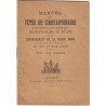 Manuel des Fêtes du Cinquantenaire de l'érection de la Statue monumentale de Notre dame de Myans et du ...