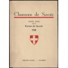 Chansons de Savoie Numéro spécial de la revue de Savoie