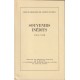 Souvenirs inédits 1914-1918
