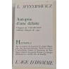 Autopsie d'une défaite  Origines de l'effondrement militaire français de 1940