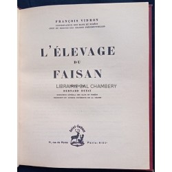 L'élevage du Faisan