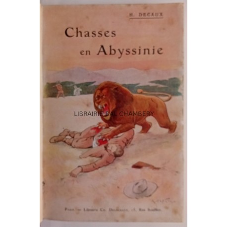 Chasses en Abyssinie - Illustrations de R. de La Nézière