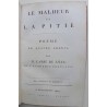 Le malheur et la pitié Poëme en quatre chants