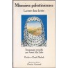 Mémoires palestiniennes